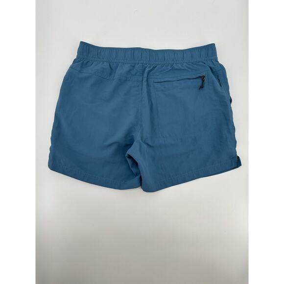 The North Face Men's Medium Blue Lined Flash Dry Shorts Pockets Drawstring - Picture 2 of 5